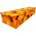 Summer Fruits of the World (Succulent Orange) - Personalised Picture Coffin with Customised Design.